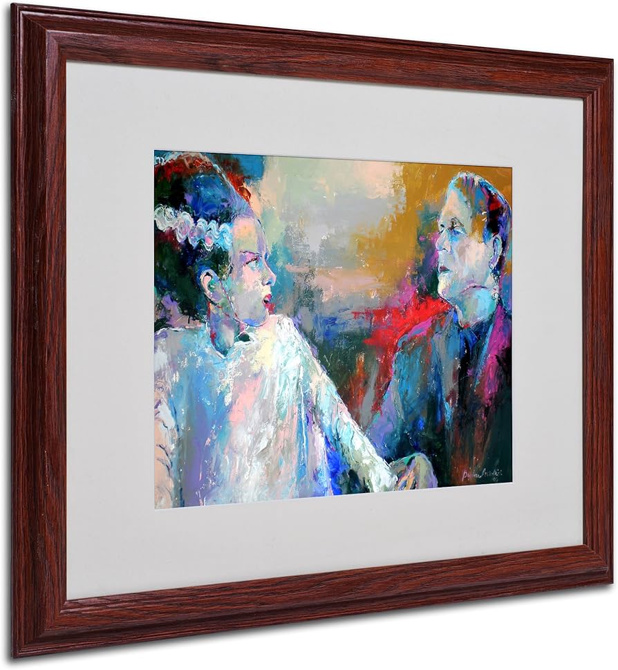 フランケンシュタイン絵画アクリル絵画